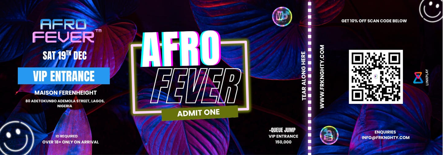 AFROFEVER™ — VIP EXPERIENCE