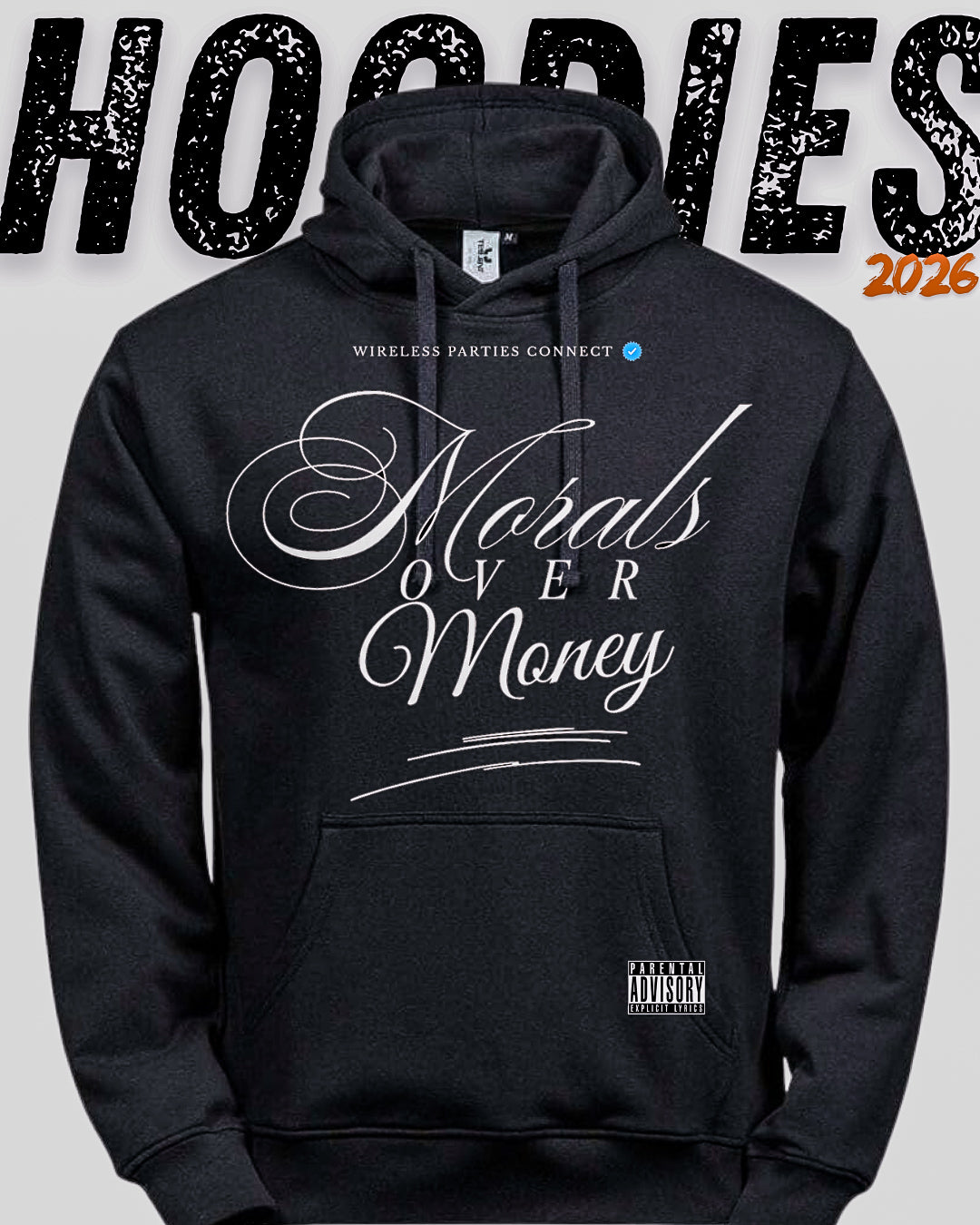Morals Over Money – Limited Edition Hoodie