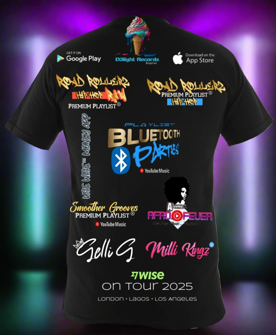 Bluetooth Parties® on Tour, T Shirt.