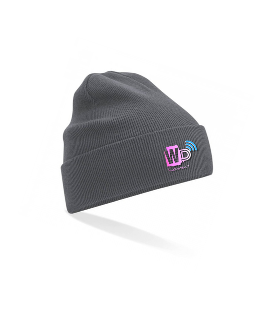 🧢 Wireless Parties Connect™ Organic Cuffed Beanie - Grey