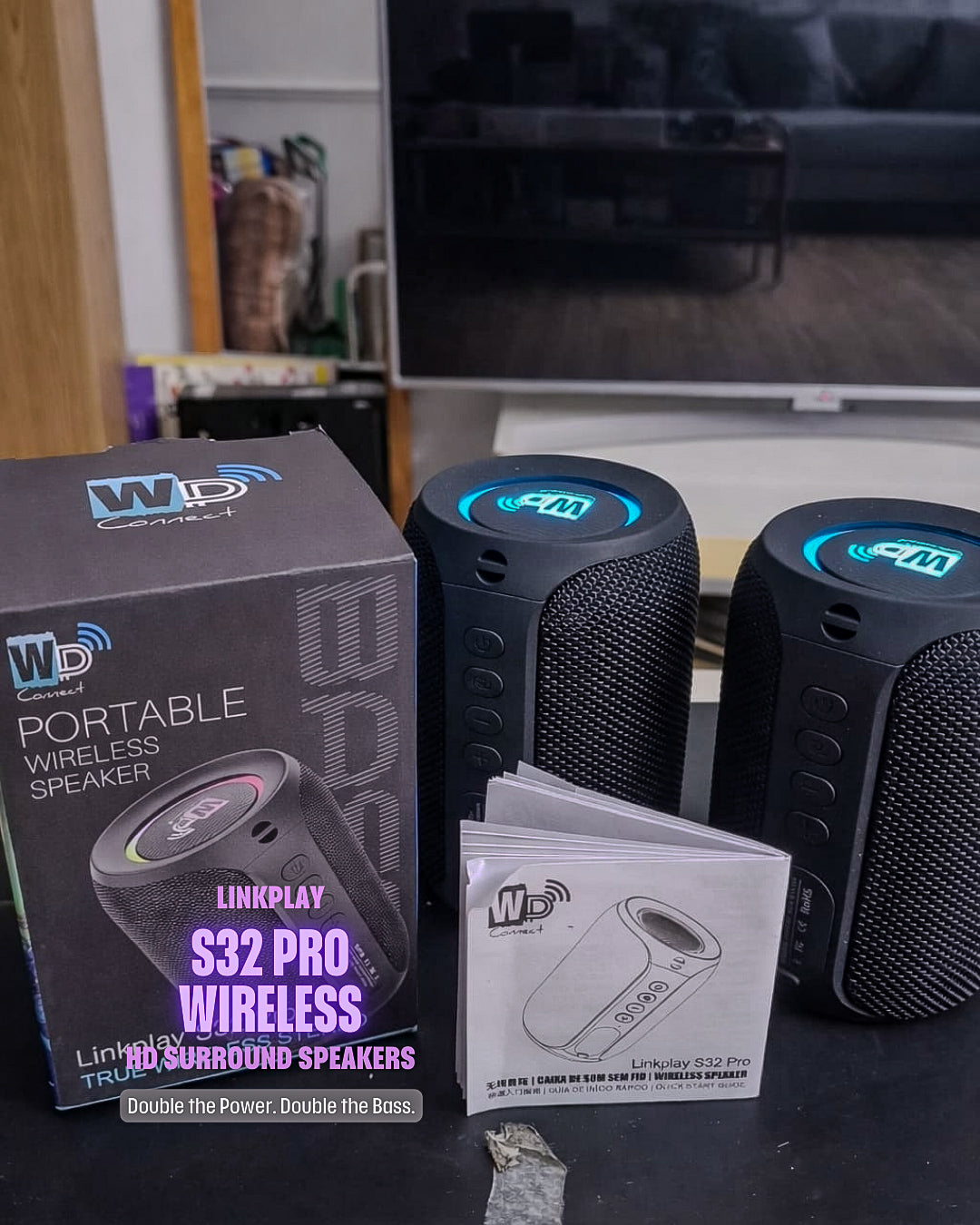 🔊 LinkPlay™ S32 Pro – Wireless Parties Connect Edition - Pre Order